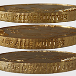 MUTTERLAND (Study For A Coin Head) Coin Edge Detail